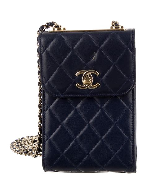 chanel phone holder crossbody|chanel crossbody bags for ladies.